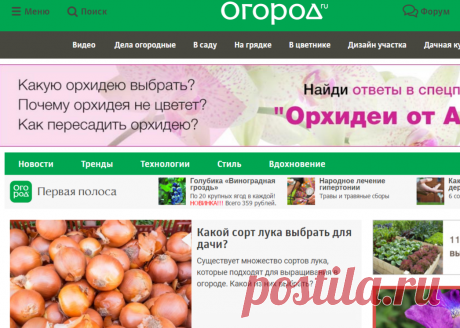 Огород.ru - Полезные советы о загородной жизни