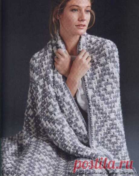Ленивый жаккард из "Vogue Knitting winter 2014/15"