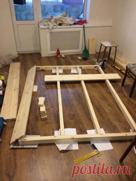 Кровать. #DIY_Идеи
