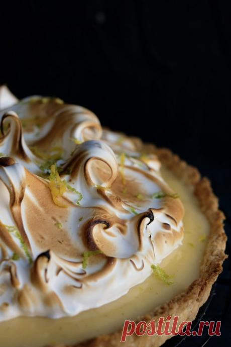 Лимонно-лаймовый тарт с меренгой • Dolce Vita Blog