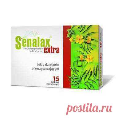 SENALAX EXTRA x 15 tablets stimulates peristalsis of the intestines and irritate the large bowel wall
