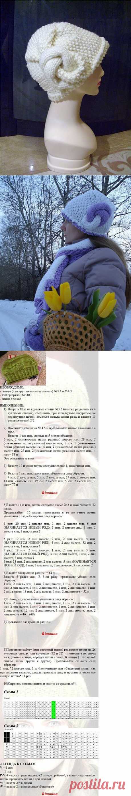 Вязаная шапка женская | Что на голову?