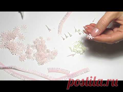 Мастер-класс "Астильба из фоамирана". Часть 2.