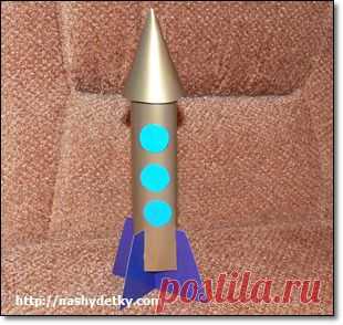 Космические поделки для детей. Ракета, луноход, инопланетяне и видео, как сделать ракету оригами.