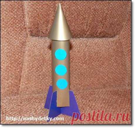 Космические поделки для детей. Ракета, луноход, инопланетяне и видео, как сделать ракету оригами.