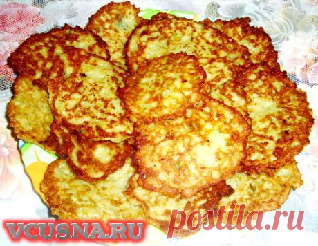 Драники-картопляники - пошаговый кулинарный рецепт VCUSNA.RU