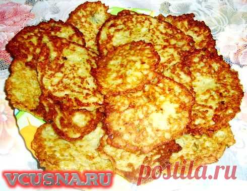 Драники-картопляники - пошаговый кулинарный рецепт VCUSNA.RU