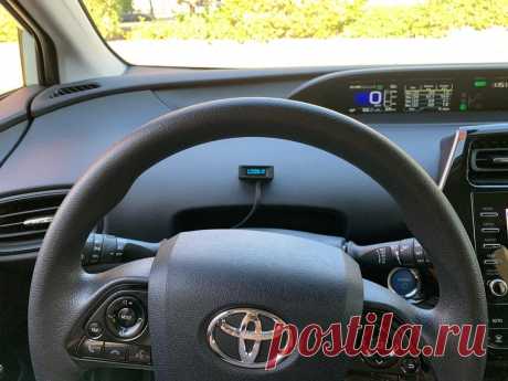 OBD-сканер на базе Arduino Мастер сделавший этот сканер владелец автомобиля Toyota Prius. Это гибридный автомобиль и на его приборной панели отсутствуют некоторые привычные приборы, например, тахометр или датчик температуры охлаждающей жидкости. Также интересно узнать о текущем расходе топлива или рассчитать среднее