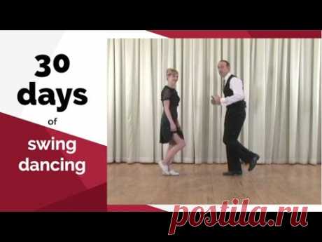 30 Days of Swing Dancing Day 1 -  Basic 6 count Footwork