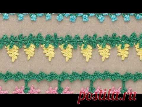 Подборка схем для Каймы с подвесными элементами