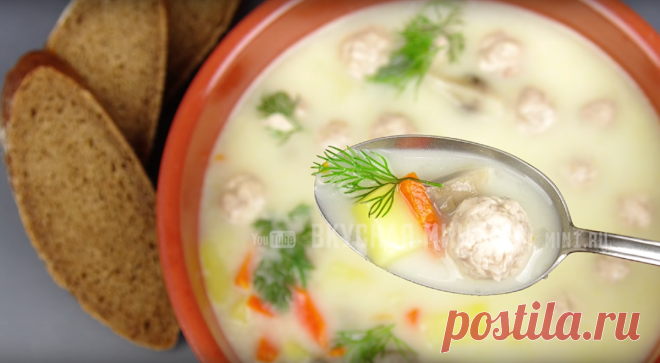 Сырный суп: мой любимый рецепт (муж по два раза за добавкой ходит) | Кухня наизнанку | Яндекс Дзен