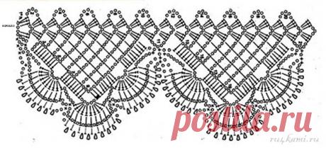 Кайма крючком » Сайт &quot;Ручками&quot; - делаем вещи своими руками