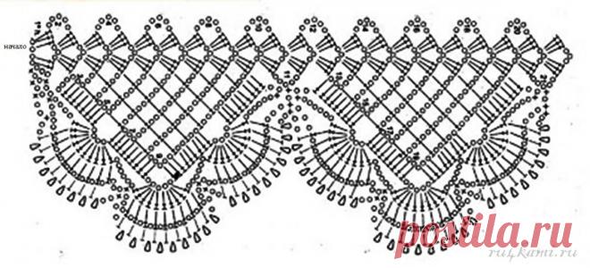 Кайма крючком » Сайт "Ручками" - делаем вещи своими руками