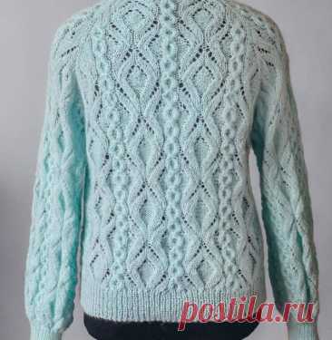 Схема узора для жакета