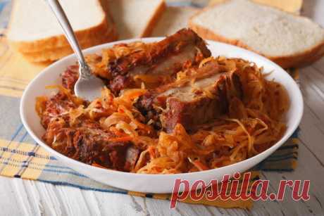 Капуста на сковороде, как приготовить вкусно тушеную капусту
