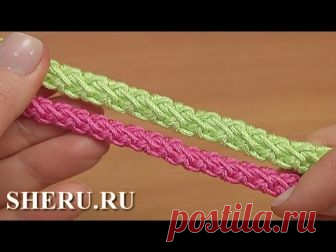 Шнур гусеничка из полустолбиков Урок 110 Crochet Cord - Ruslar.online Еще больше вязаных шнуров крючком: http://sheru.ru/video-o-vyazanii/vyazanie-kryuchkom-lenty-shnury-tesma.html Объемный рельефный шнур гусеничка Вы научитесь вязать крючком, посмотрев наш мастер-класс. Выполняется шнур из полустолбиков. Такой шнур Вы можете использовать в различных кружевах: румынских, ирландских, шнурковом кружеве и гипюрном. Приятного Вам просмотра! Пряжа 100% хлопок, метраж 80 метров ...