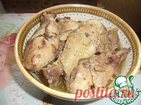 Курочка в банке - кулинарный рецепт