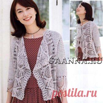 Жакет с необычной выкройкой