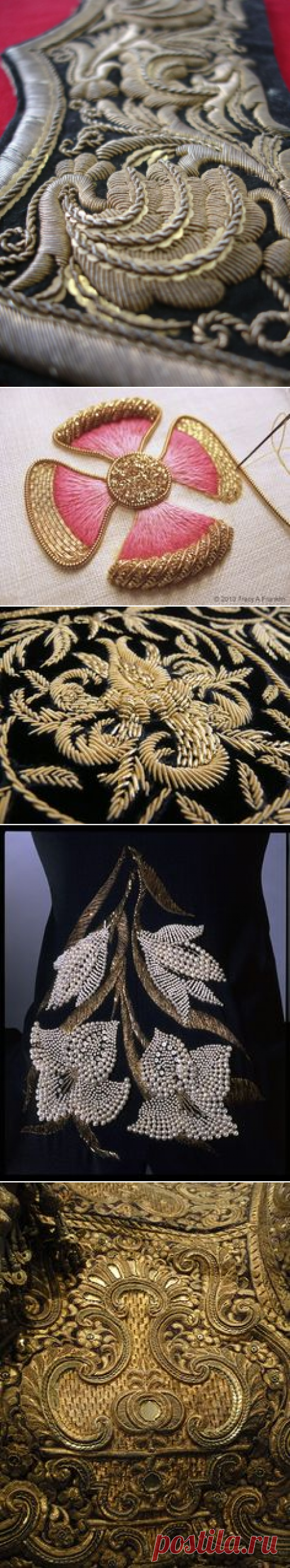 HAND &amp; LOCK Military gold embroidery. | embroidery