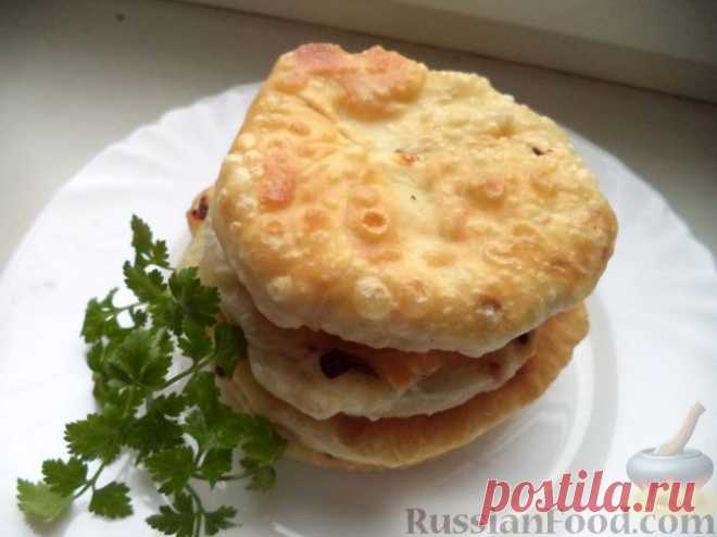 Рецепт: Лепешки с зеленым луком на RussianFood.com