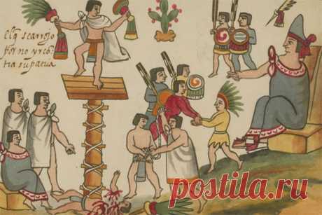 Человеческие жертвоприношения у ацтеков — Постнаука