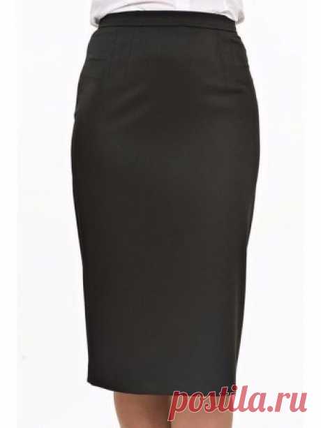 Прямая юбка со шлицей на все размеры
Выкройка-шаблон