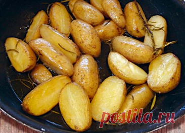 Молодой картофель с розмарином — Сад Заготовка