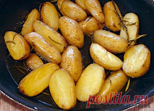 Молодой картофель с розмарином — Сад Заготовка