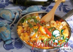 Овощная сковорода по-гречески - кулинарный рецепт