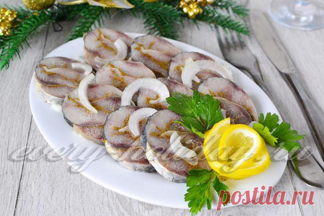 Рулет из сельди «Рыбка в снегу»