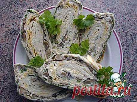 Праздничный рулет - кулинарный рецепт