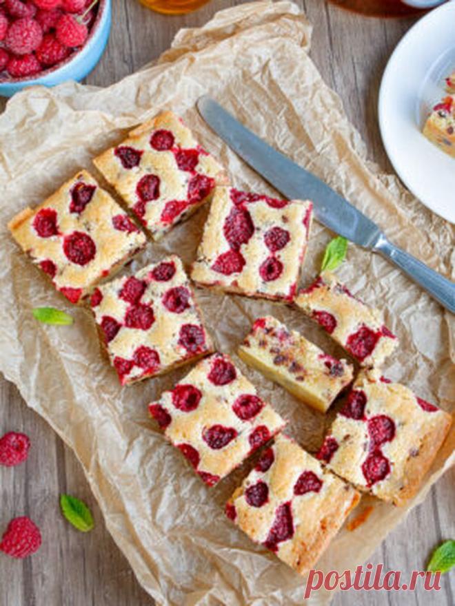 Рецепт малиновых блондь с шоколадом с фото пошагово на Вкусном Блоге