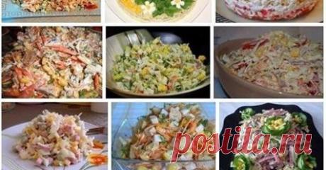 9 ВКУСНЕЙШИХ НИЗКОКАЛОРИЙНЫХ САЛАТОВ НА КАЖДЫЙ ДЕНЬ