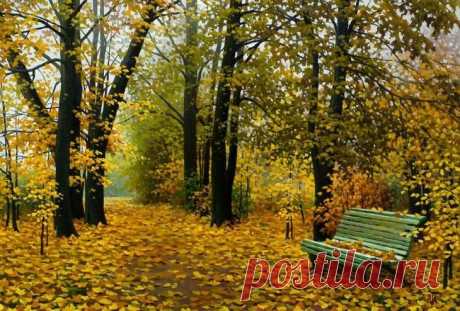 Наедине с природой... Художник Александр Игнатьев