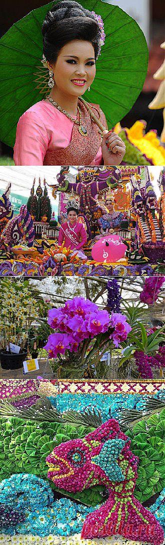 Фестиваль цветов в Чиангмае 2014, Таиланд