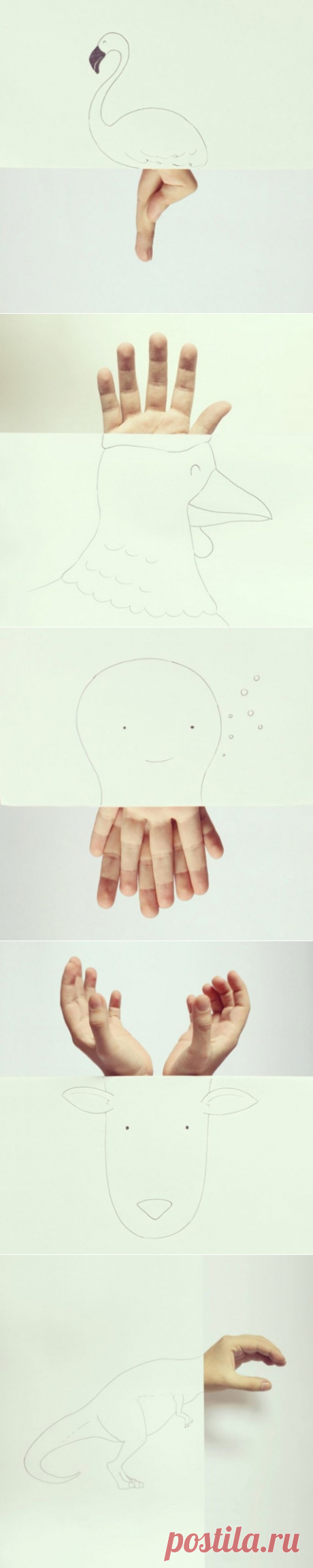 Пальчиковые рисунки. Фантазируем с детьми - Поделки с детьми | Деткиподелки