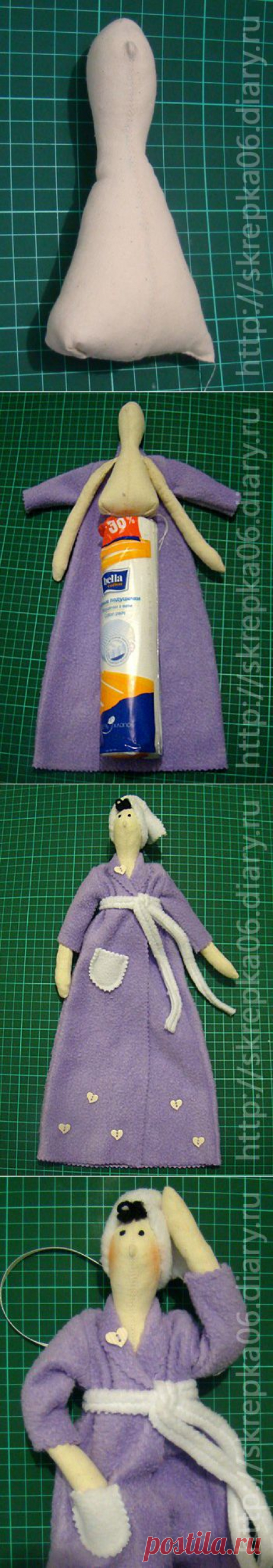 Хранительница ватных дисков &quot;Дама после душа&quot; - Форум