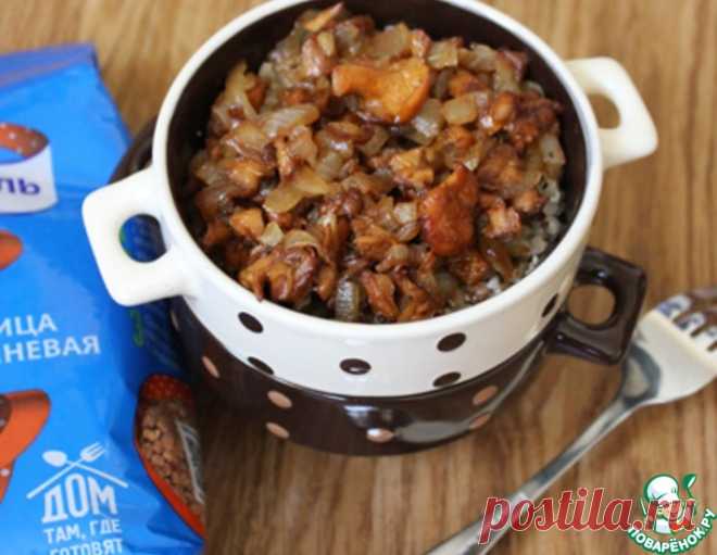 Польская гречка с яйцом на сметане – кулинарный рецепт