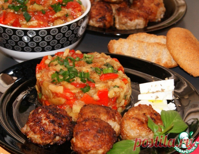 Ужин в греческом стиле – кулинарный рецепт