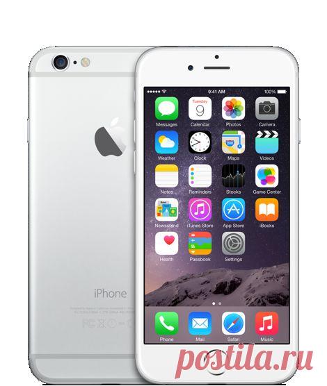 Аpple iPhone 6 16Gb Silver цена в Украине — интернет-магазин "i-BAG"