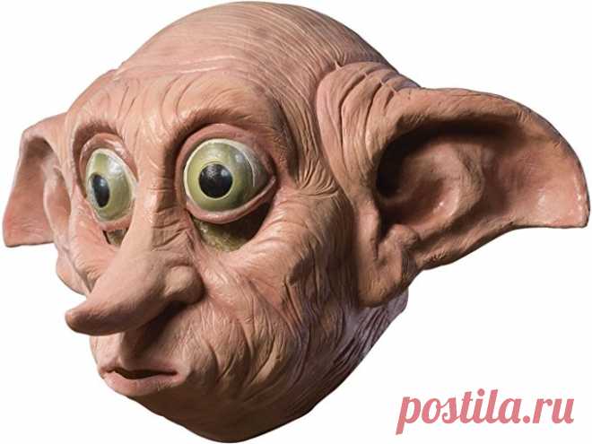 Amazon.com: Harry Potter Dobby Deluxe Adult Latex Mask: Clothing