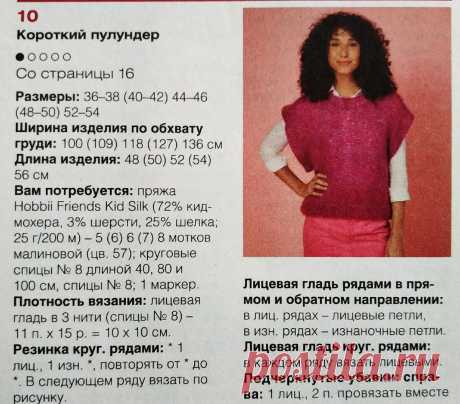 Пять модных осенних жилетов спицами с описанием вязания | Рукоделие Светлана Лосева Модное вязание | Дзен