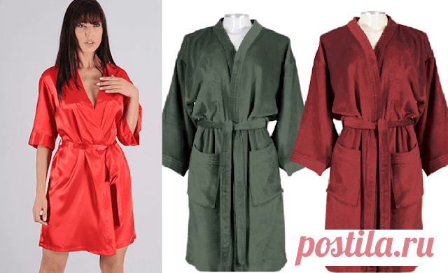 Выкройка халата (унисекс)