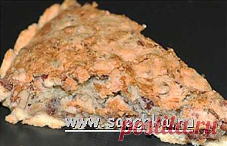 Пирог &quot;Черная кошка&quot; (пирог с грецкими орехами), Black Cat Pie (Walnut Pie) | рецепты на Saechka.Ru