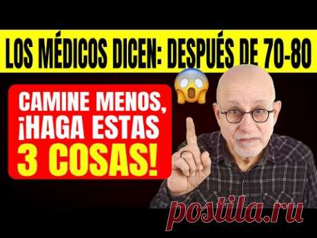 ¿Tienes 70-80 Años? Camina Menos y Descubre Estos 3 Secretos Para Mejorar Tu Salud