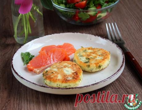 Соленые сырники с зеленью – кулинарный рецепт