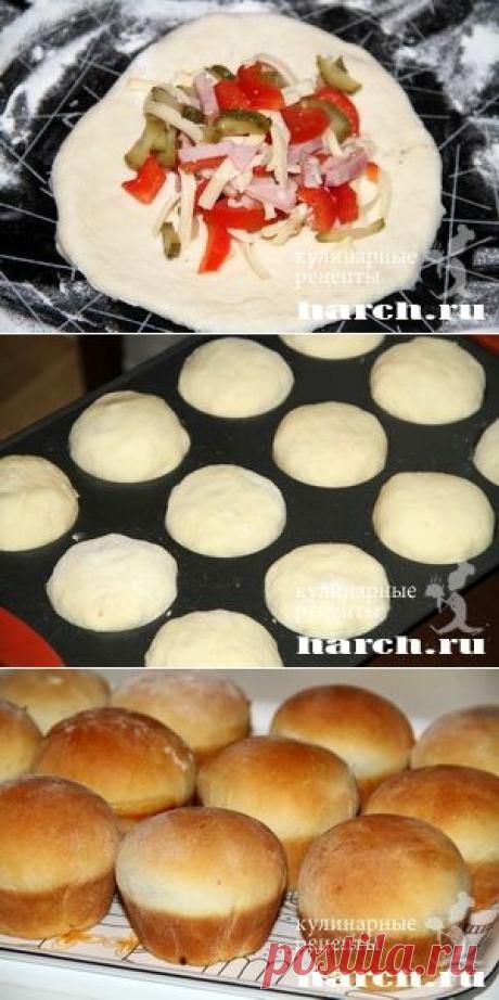 Булочки-пиццы..