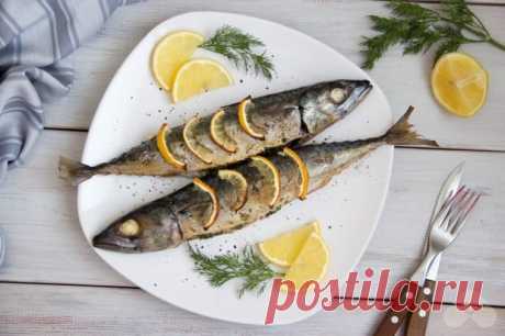 Скумбрия в духовке целиком – простой и вкусный рецепт с фото (пошагово)