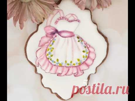 Vintage Apron Cookie