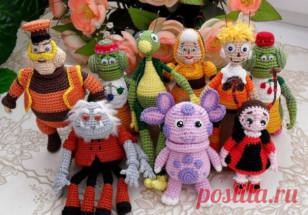 Идеи вязаных игрушек - подбор фото